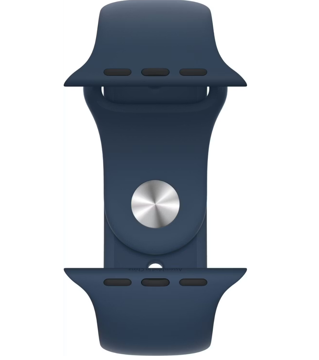 Apple Watch Sport Band | 45 mm | Abyss Blue | Fluorelastomeer | Geschikt voor 44/45/46/49 mm