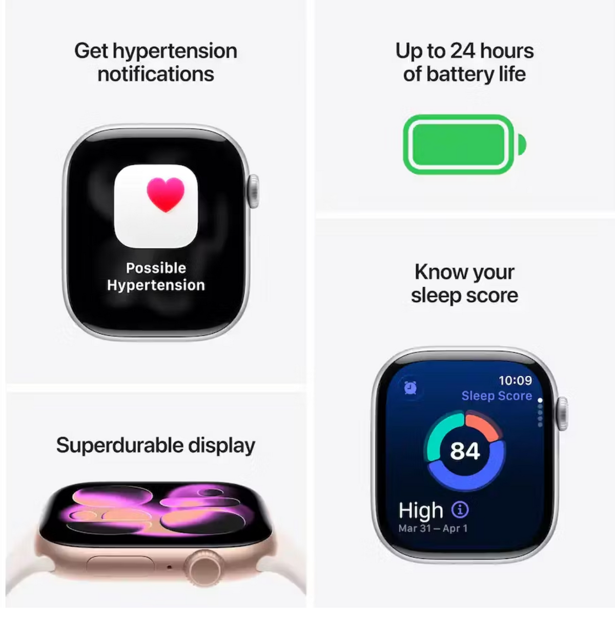 Apple Watch Series 11 | GPS | 46 mm | M/L | Jet Black Aluminium
