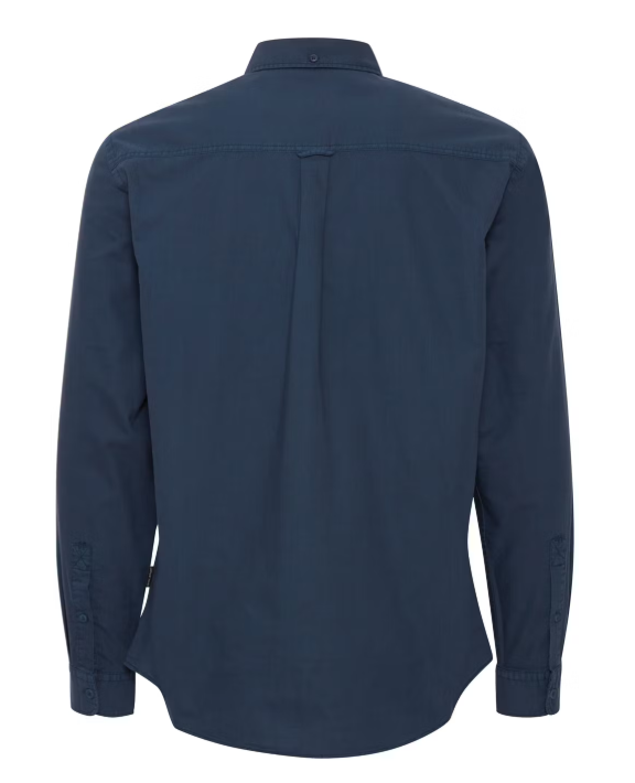 Blend Overhemd Oxford Dress Blues - Maat M - Stijlvol Casual Herenoverhemd