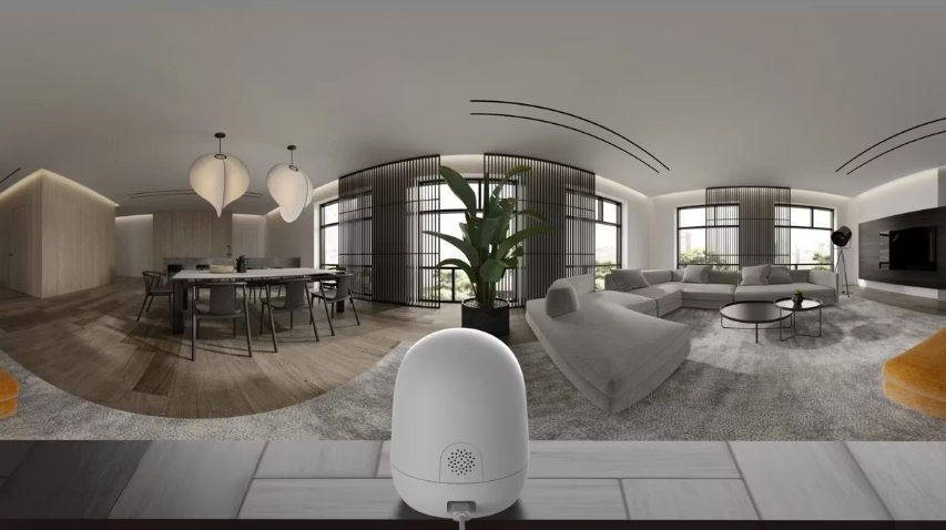 2x Xenon Smart Indoor Camera – 3 MP X7207 – Draadloos – App‑Compatibel – Nachtzicht & Persoonsdetectie