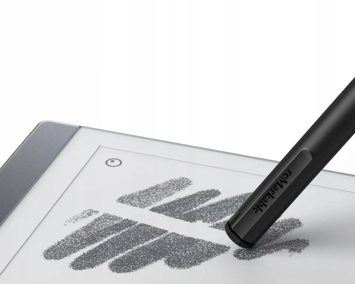 reMarkable Marker Plus stylus zwart – met gum – EMR pen – 4096 drukniveaus – inclusief 9 vervangbare punten