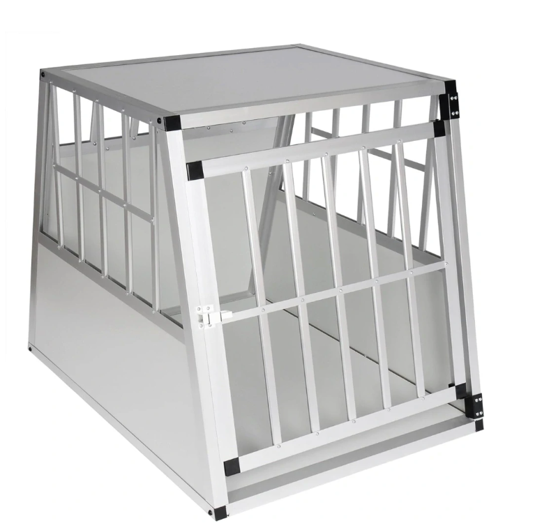 Eugad 0048HT aluminium honden transportbox - XL autobox - veilig reizen voor grote honden
