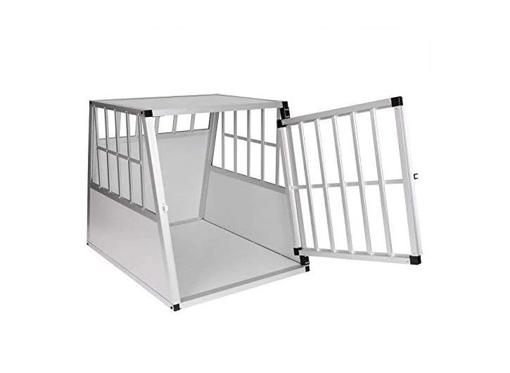 Eugad 0048HT aluminium honden transportbox - XL autobox - veilig reizen voor grote honden