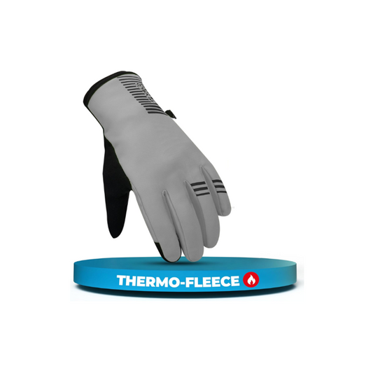 MiVelo Winterhandschoenen – Thermo-Fleece & 3M – Winddicht, Waterdicht, Touchscreen & Antislip – Volledig Reflecterend – Maat XL