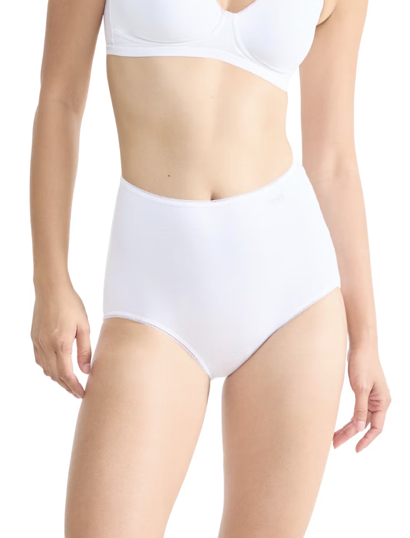 Sloggi Pure Comfort H Maxi Slip 3-pack - Wit - Maat XS
