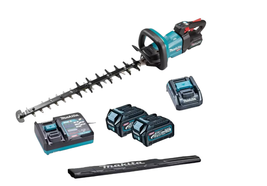 Makita 40V XGT Brushless Heggenschaar 60 cm Groen/Zwart – 2x 2,5Ah Accu – UH006GD202