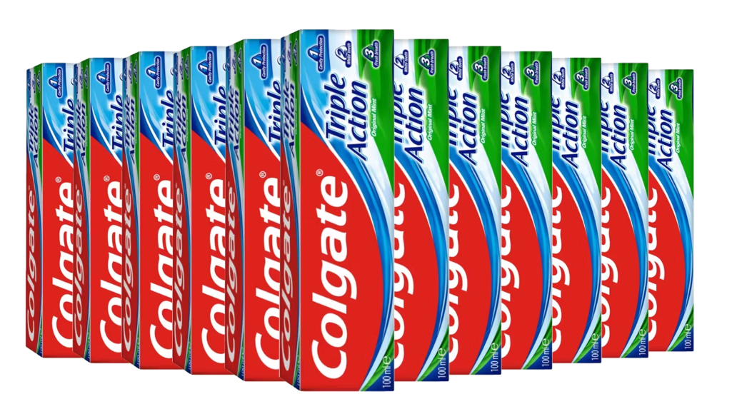 colgate Triple Action - 12 x 100 ml - tandpasta