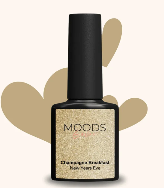 Moods Gellac 501 Champagne Breakfast - Glitter Goud - 15ML