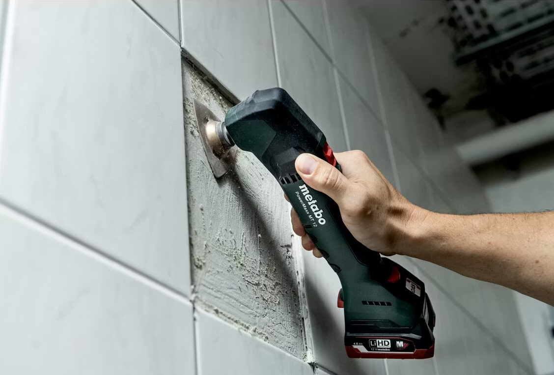 Metabo – Accu-Multitool Body – 12 V & OMT-Systeem – Voorzien Van Led-verlichting En Slanke Handgreep – Voor Zagen Schuren En Schrapen – Groen En Zwart Metaal
