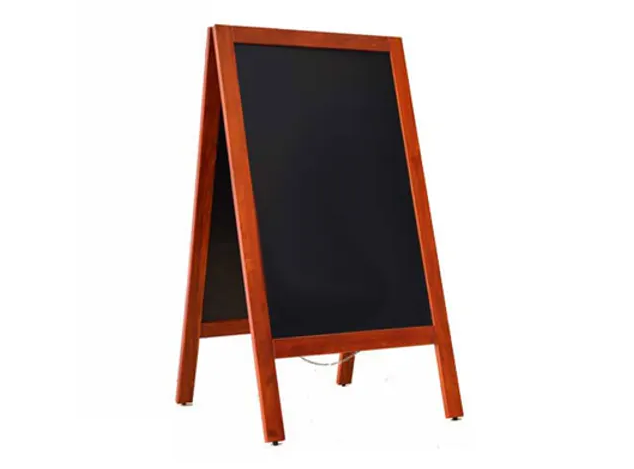 DiscountOffice Krijtstoepbord Mahonie 75x135cm