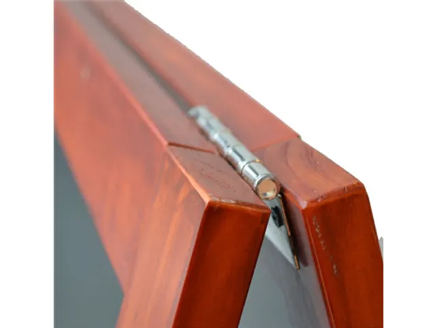 DiscountOffice Krijtstoepbord Mahonie 75x135cm
