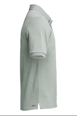 Tenson TXlite Melange Polo 465018060 - Grijsgroen - 4XL