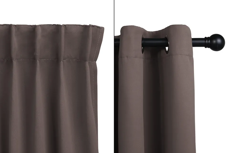 Home & Comfort Verduister gordijnen - Donker Taupe - 150x250 cm