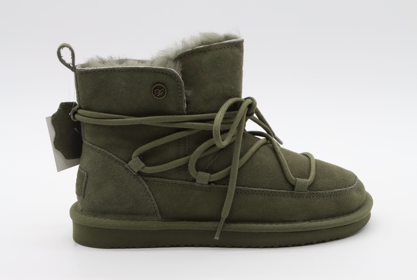 Alpacas Footwear Zachte Winterboots - Dames - Maat 39 - Khaki