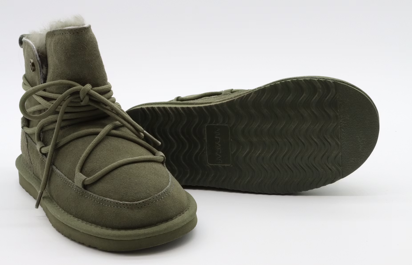 Alpacas Footwear Zachte Winterboots - Dames - Maat 39 - Khaki