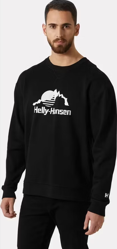 Helly Hansen Yu Crew Sweater 2.0 - Maat L - Black