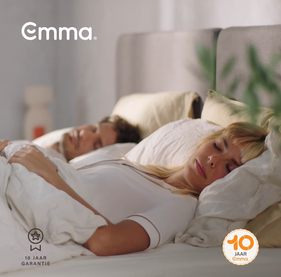 Emma Sleep 22 Lite Hybrid Matras | 180 x 200 cm - Wit