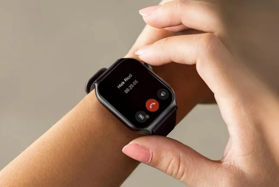 Vlectro Smartwatch 2.0 met spraakassistent - Blauw