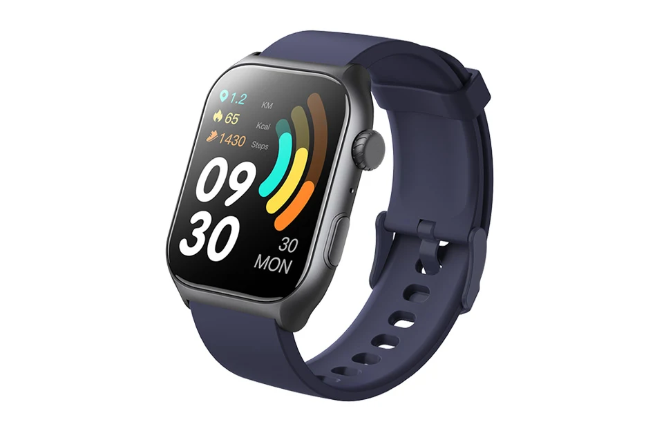 Vlectro Smartwatch 2.0 met spraakassistent - Blauw