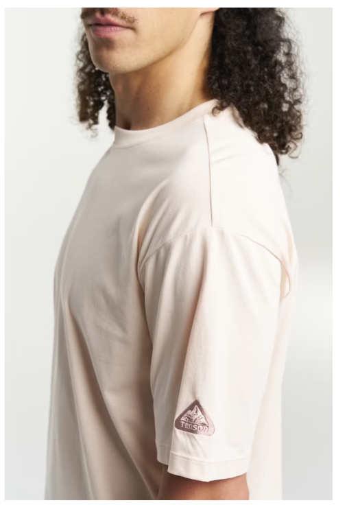 Tenson Camper T-Shirt Heren Light Pink Maat M