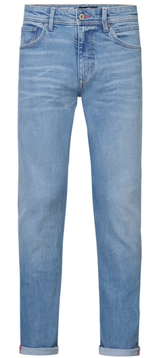 Petrol Industries Santiago Jeans - Denim Straight - Light Used - W33-L34