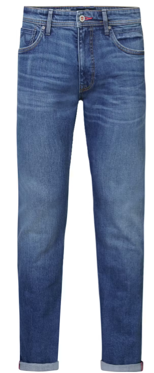 Petrol Industries Santiago Jeans - Denim Straight - Medium Used - W33-L34