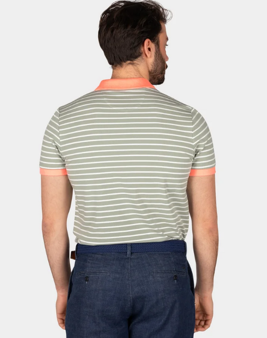 New Zealand Auckland Stretch Poloshirt - Mellow Army - 3XL