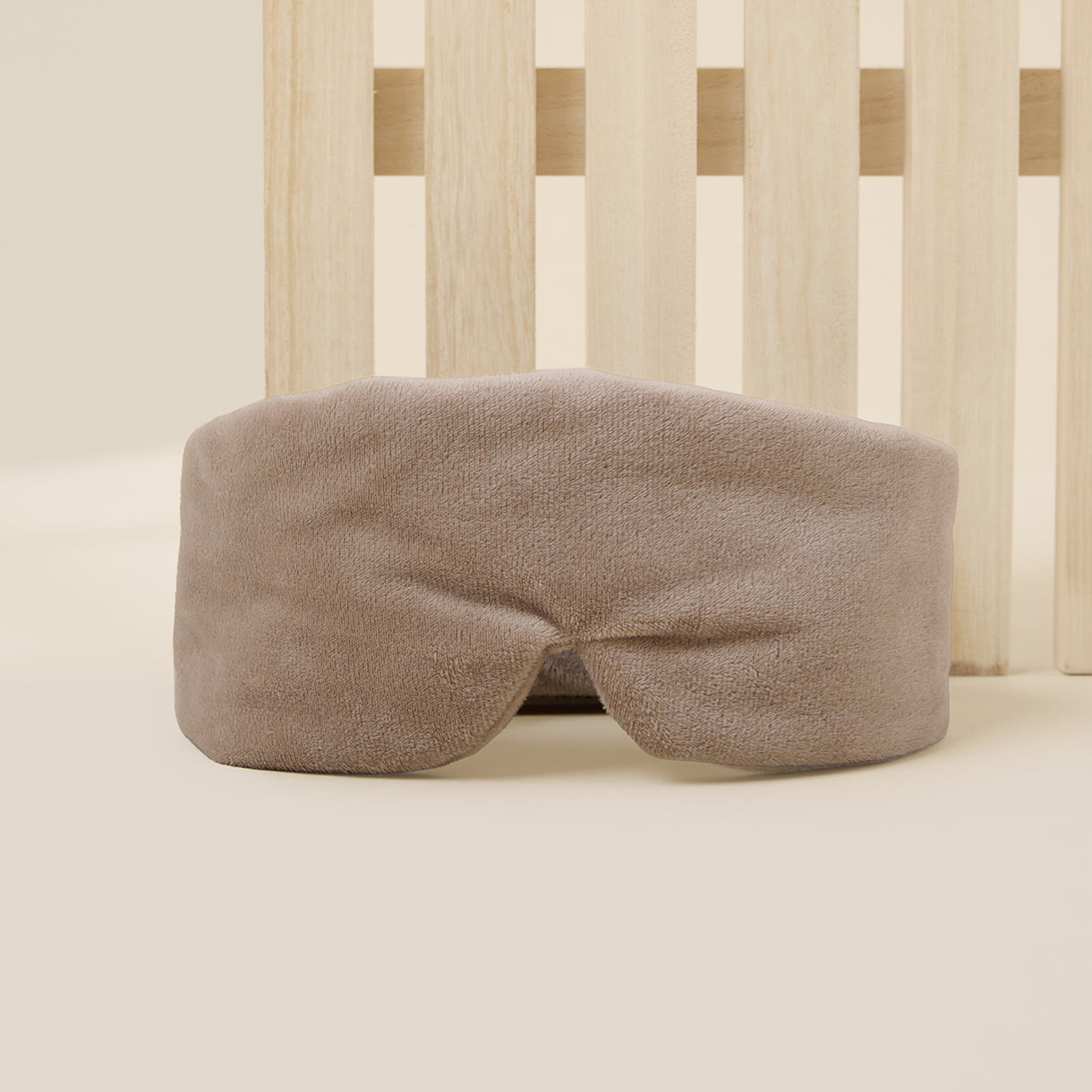 Slaapmasker Silky Smooth Eco - 100% Gerecyclede Microvezel - Verstelbare Klittenbandsluiting