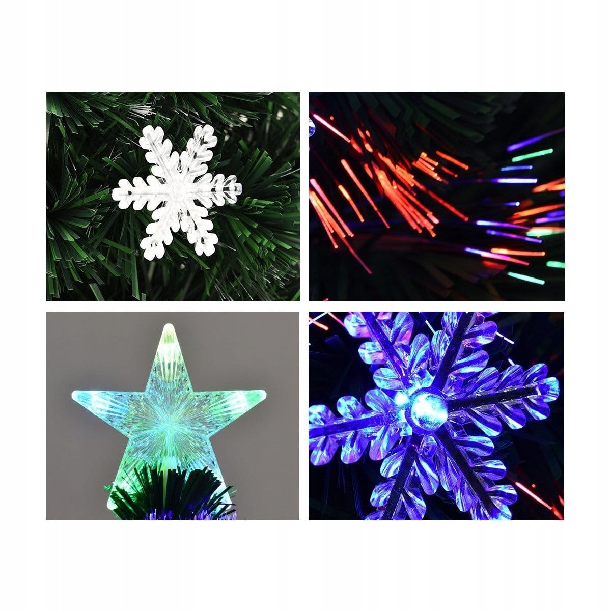 Coast Kerstboom - 220 Takken - Led Lampjes - 180 x 81cm - Groen