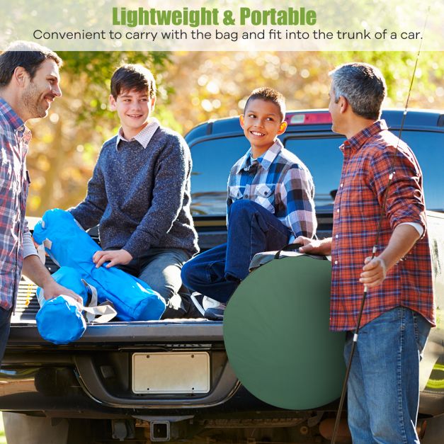 Coast Strand Douche Tent Kleedkamer Tent Toilet Tent Zijtent Grote Tent Huisje Vouw-Groen