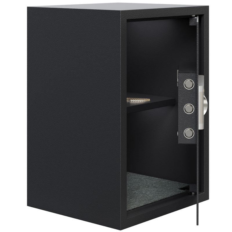 Auronic Elektronische Kluis Extra Groot - 54L - Staal - Zwart