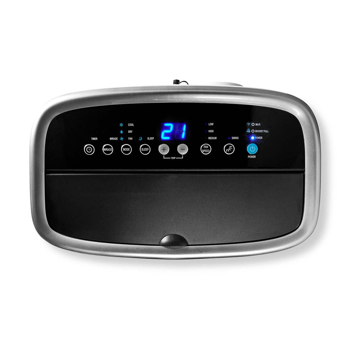 Nedis SmartLife 3-in-1 Airconditioner 14.000 BTU - Wit - 42 m² - 71x35x35 cm