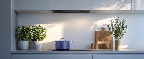 CIARRA CBCB6926A inbouw afzuigkap 60 cm - 650 m³/h - zwart - A+++