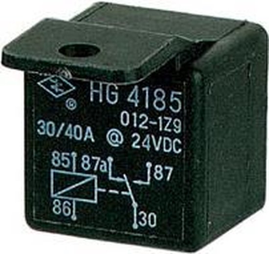 Electronic® Auto relais - 40A/24VDC - 1xWISSEL (960/24)