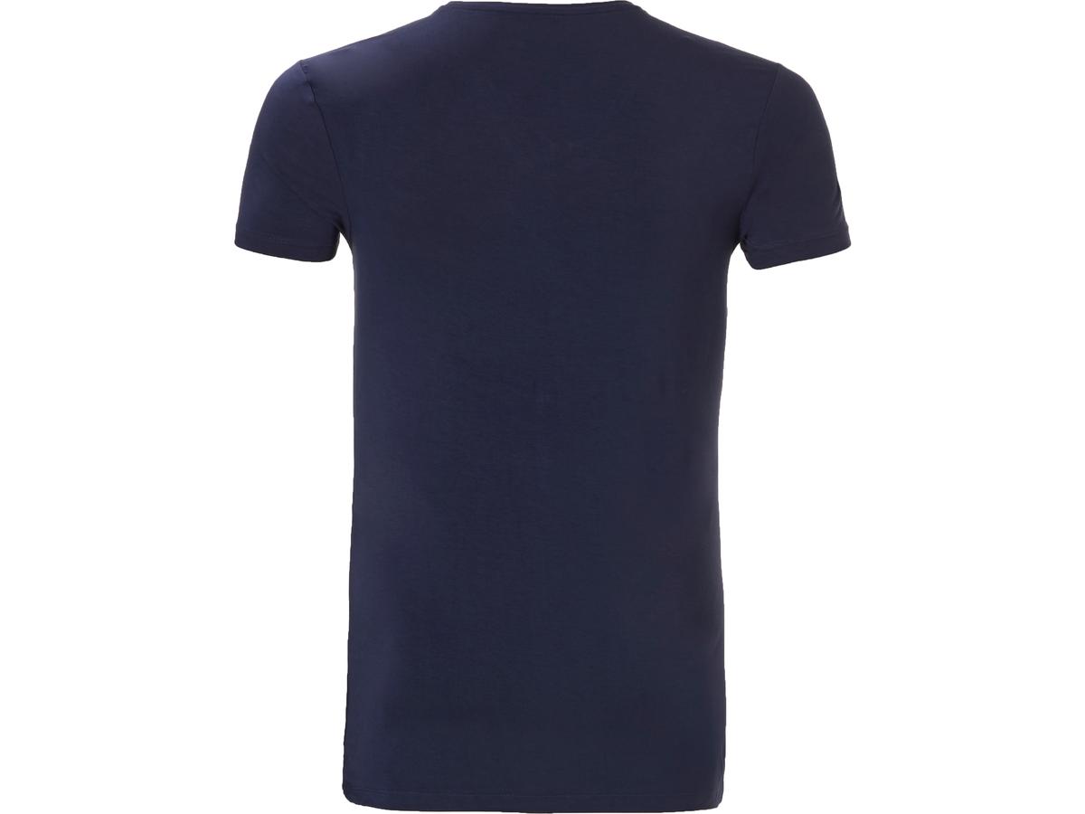 Ten Cate Basic Heren T-shirt - V-hals - maat L - Zwart