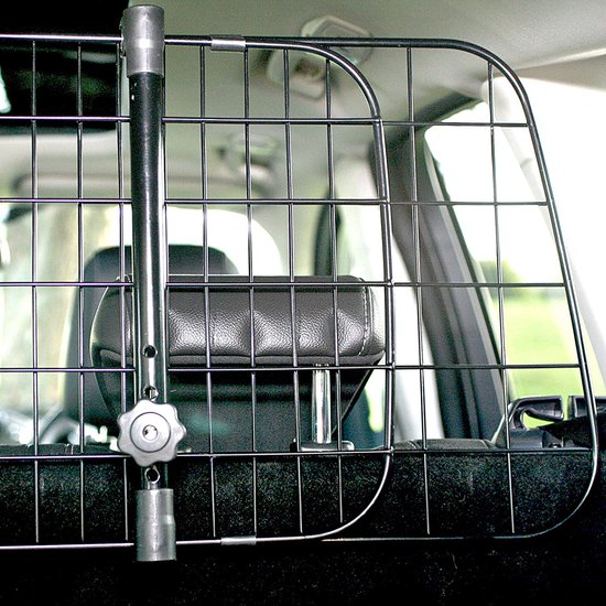 Sakura Hondenrek voor aan de hoofdsteunen in de auto SS5259 - eenvoudige montage voor hatchbacks, SUV's, stationwagens en MPV's - in de breedte verstelbaar, geen gereedschap nodig