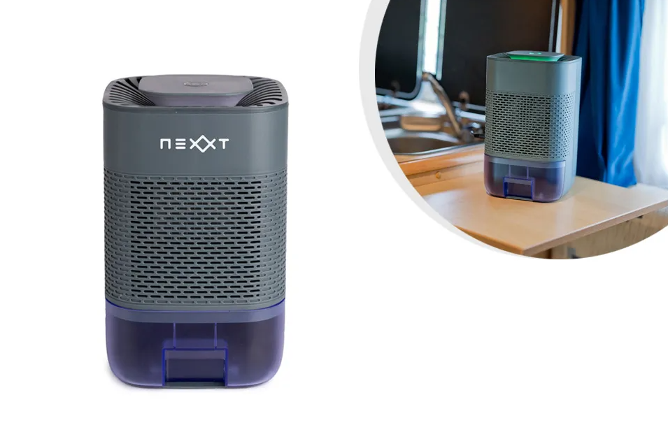 Nexxt - Luchtontvochtiger tegen overtollig vocht en schimmelvorming - Zwart
