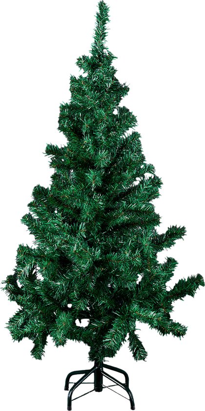 Arti Casa Kunstkerstboom 120 cm - Spar voor Kerst met Kerstboomstandaard - Kerstboom Kunststof - Kerstdecoratie voor Binnen - Groen