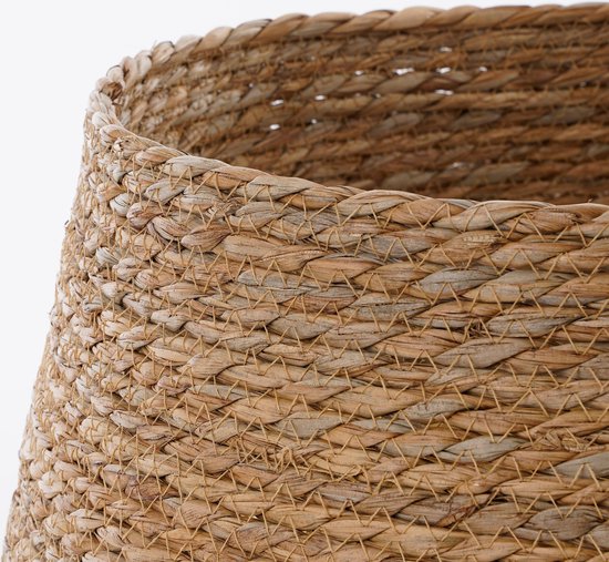 Mica Decorations Kerstboomrok - H26 x Ø50 cm - Zeegras - Goud