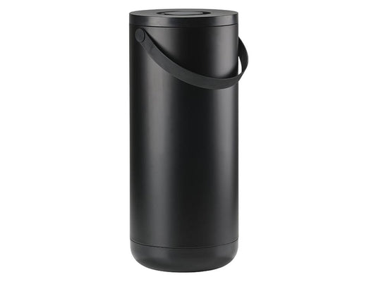 Zone Denmark Circular Afvalemmer - Slim deksel- en zakophangsysteem - maat 35L - Zwart