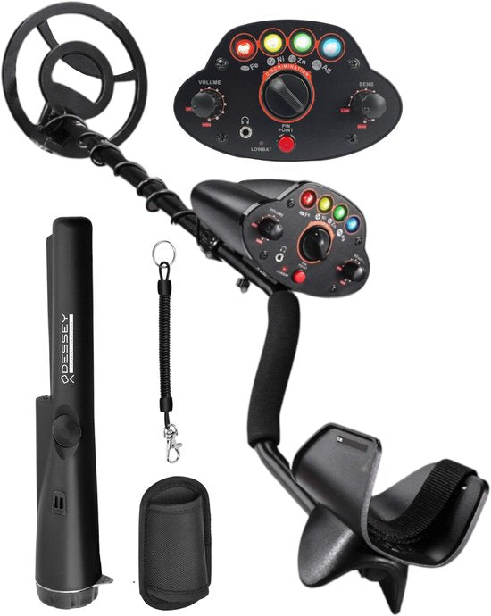 ODESSEY Metaaldetector - met Pinpointer - Kind - Volwassene - Professioneel - Avonturier