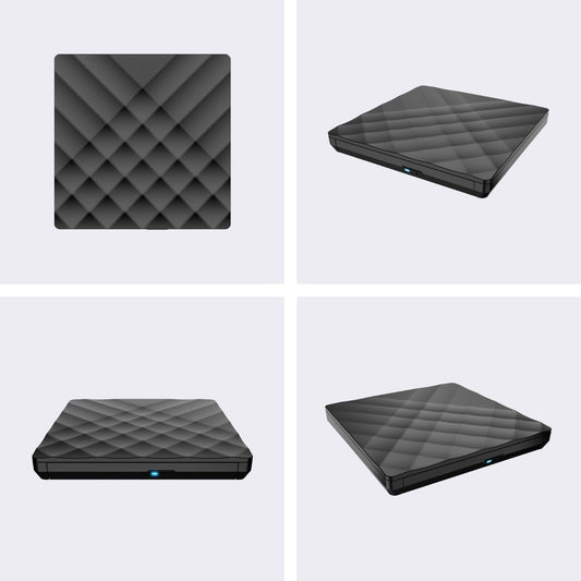 WADU externe DVD Speler voor laptop - Optical Drive & brander - DVD/CD Drive - Geschikt voor Laptop & Macbook - Mini USB en USB C