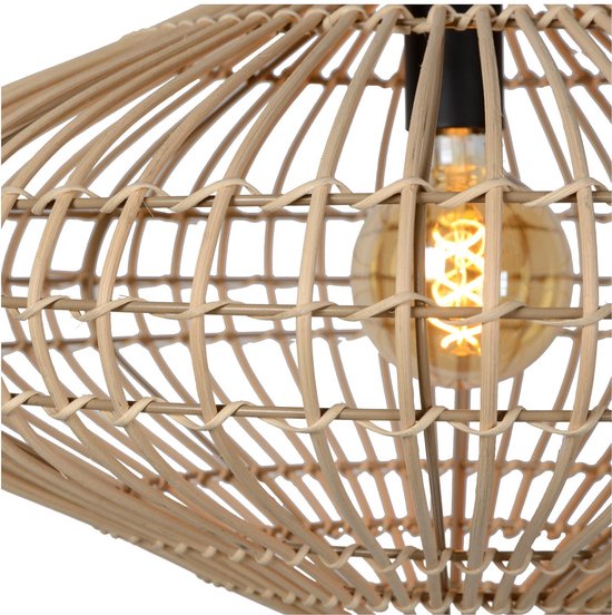 Lucide MAGALI - Hanglamp - Ø 56 cm - 1xE27 - Naturel - Japandi