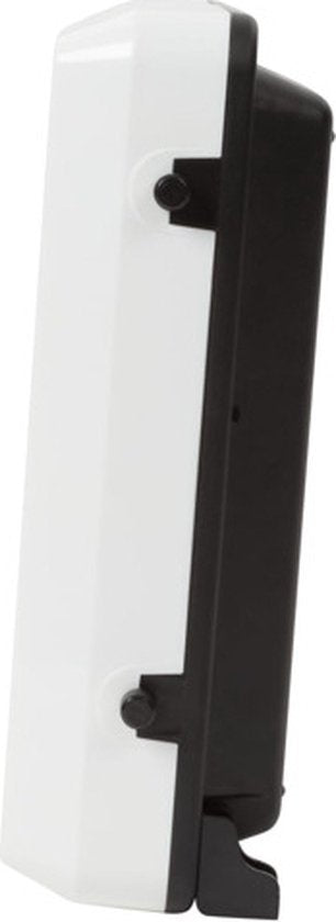 Perel Flipover wandklok met kalender - 31 x 31 cm - nederlands