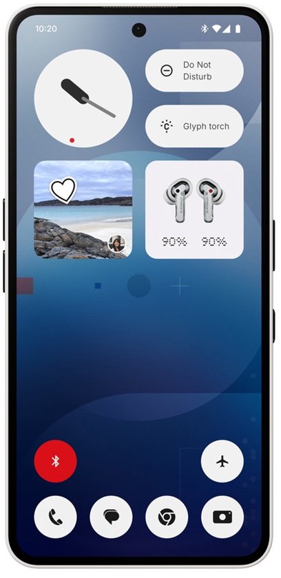 Nothing Phone (3a) - 8/128GB - 5G - Wit