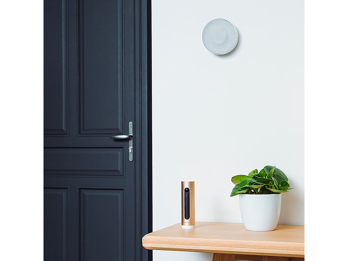 Netatmo Smart Alarmsysteem met Camera - Gezichtsherkenning & Sirene 110 dB - 165 x 65 x 65 mm