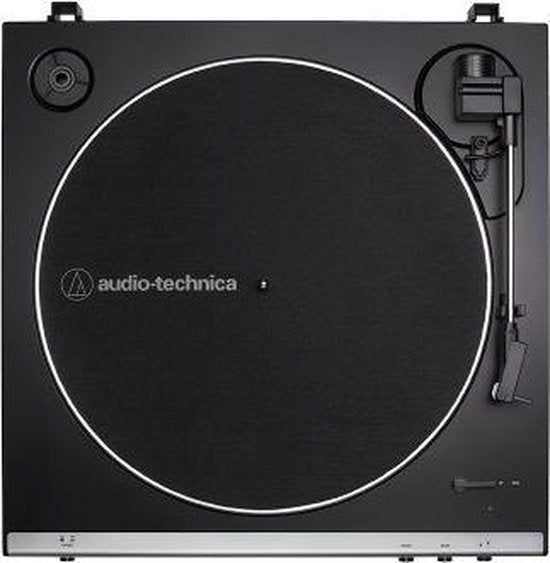 Audio-Technica AT-LP60XUSB Draaitafel met riemaandrijving Grijs, Metallic