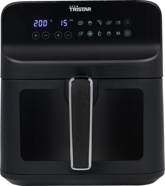 Tristar FR-9037 - Airfryer XXL - 6,2L - Met kijkvenster - 10 Bakprogramma's - PFAS-vrij