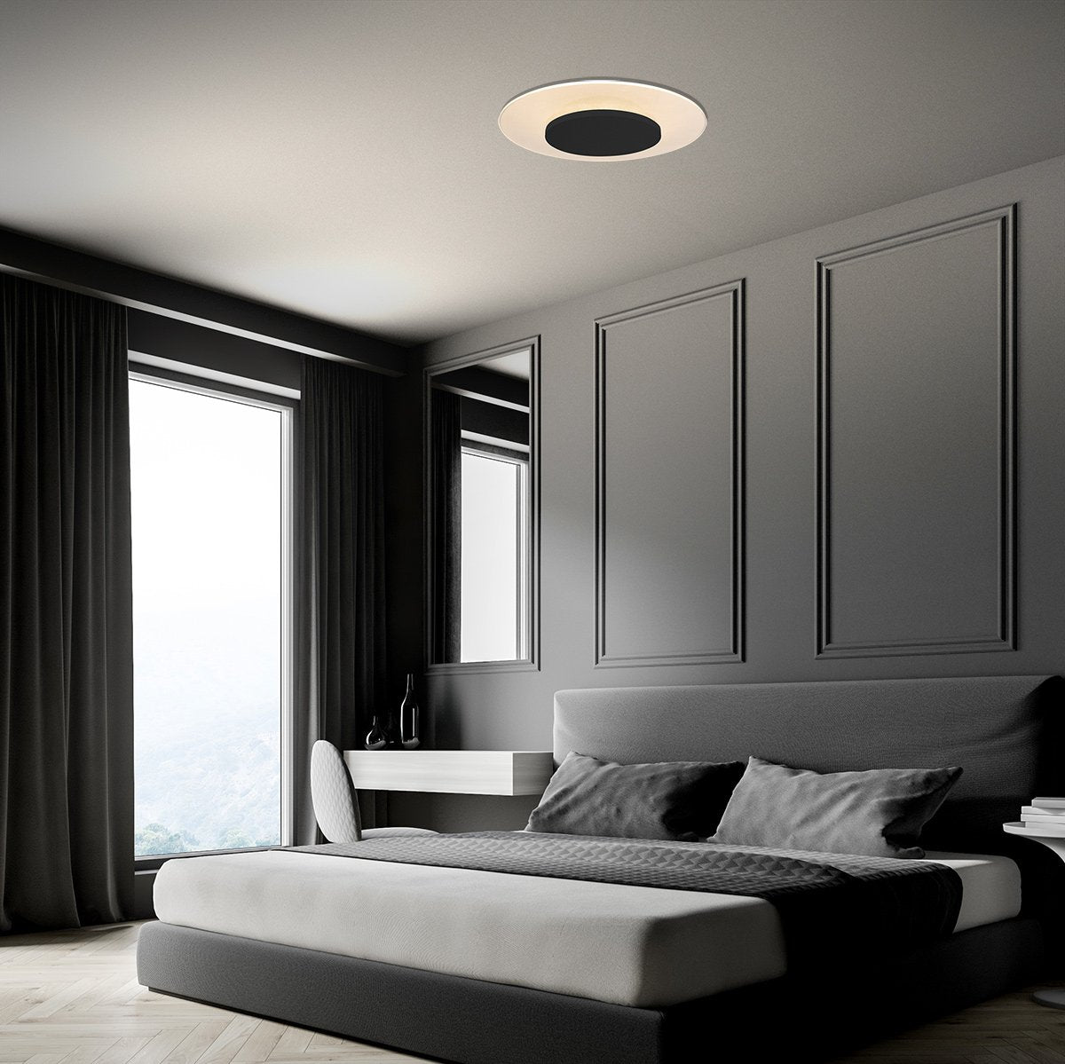 Plafondlamp Steinhauer Lido - Zwart