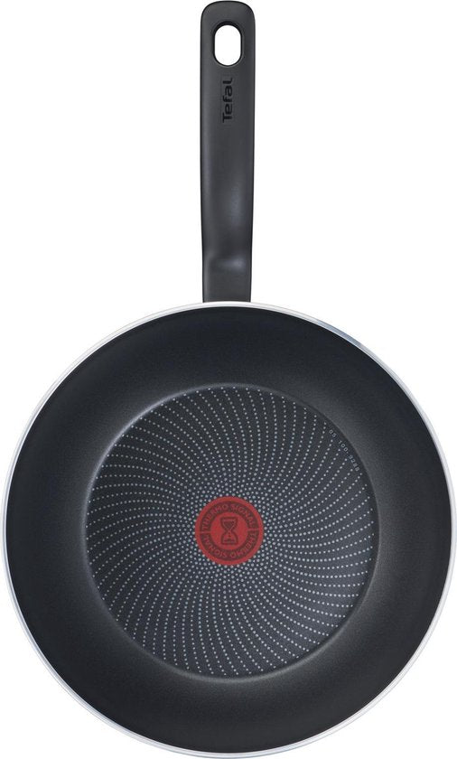 Tefal Start'easy wokpan 28 cm - PFOA Vrij - Geschikt Voor Alle Warmtebronnen